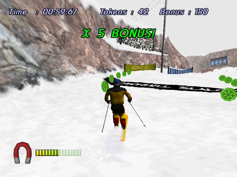 Downhill Slalom screenshot 3 for Playstation 2